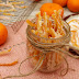 Eating for victory - candied orange peel and cordial