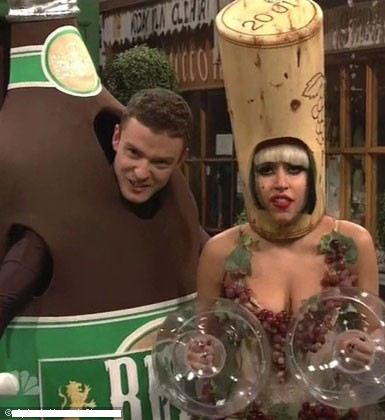 Justin-Timberlake-and-Lady-Gaga-on-Satur