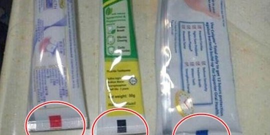Jangan Lupa Cek Kode Warna di Pasta Gigimu Sebelum Memakainya