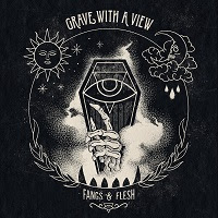pochette GRAVE WITH A VIEW fangs and flesh, EP 2020