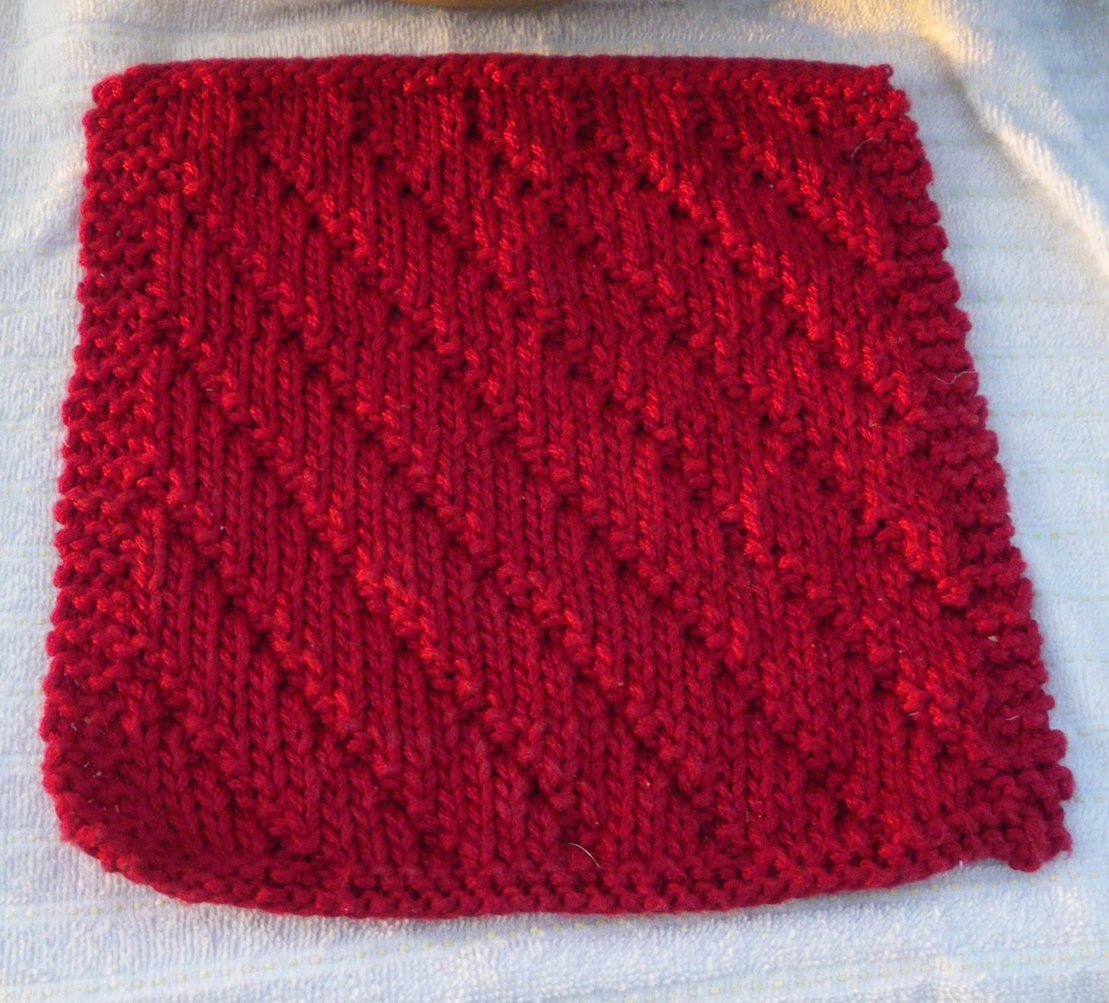 Monthly Dishcloth Overflow: KAL January 1st - FINAL