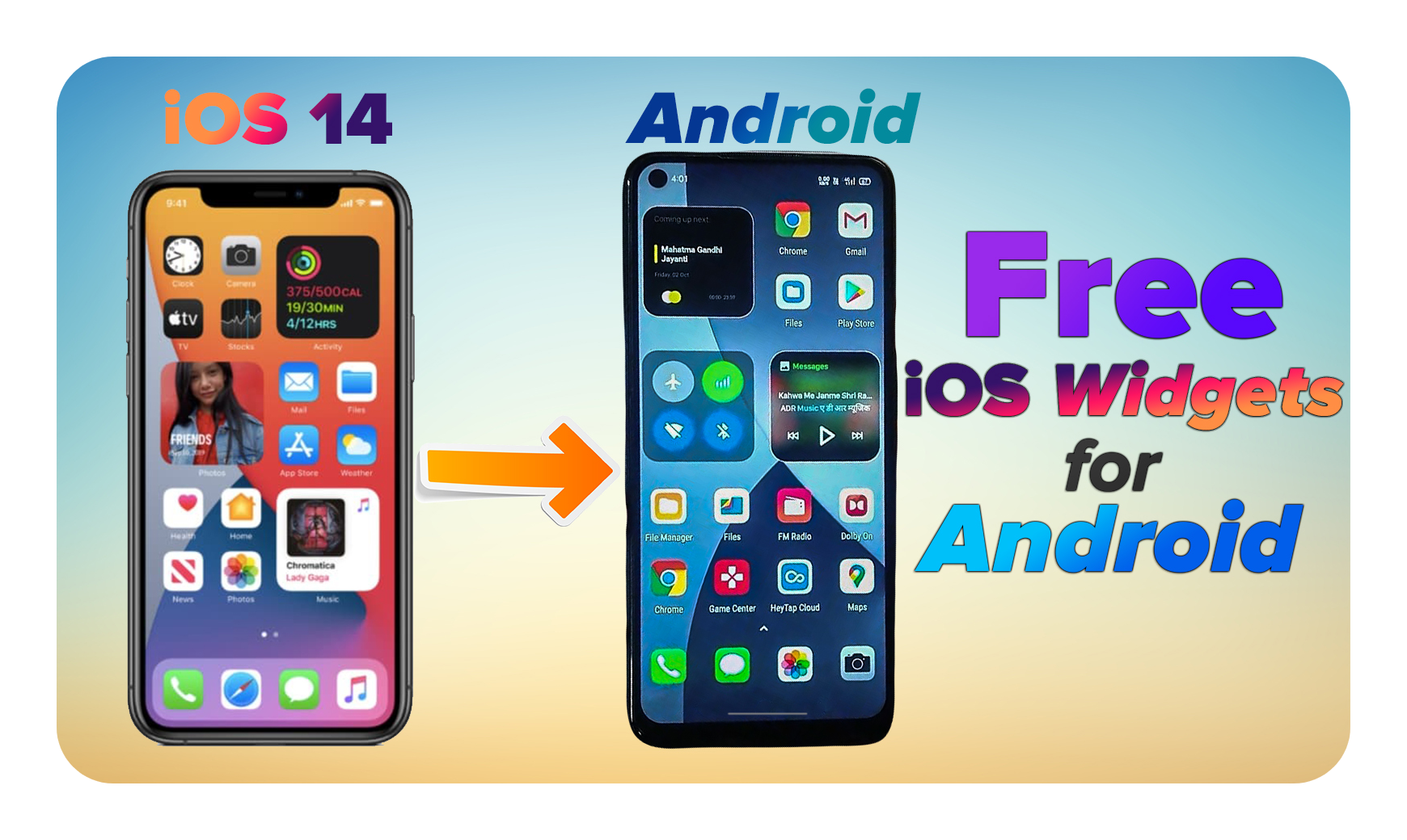 iOS 14 Widgets for Android 2020