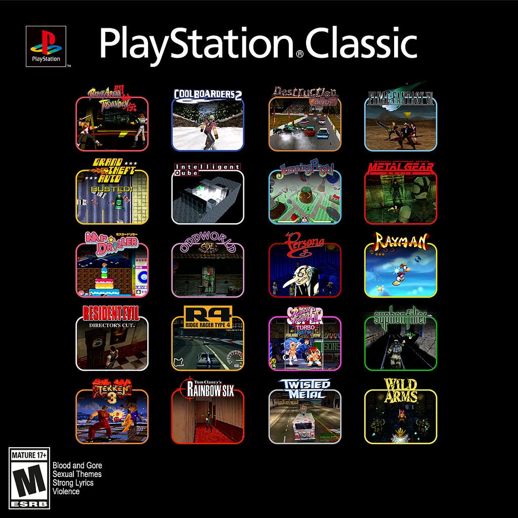 Playstation Classic Revelados Los 20 Juegos Incluidos playstation-3-game