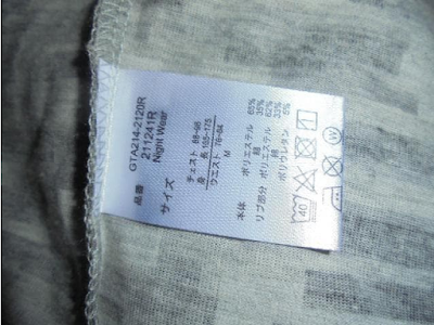 トップス表示タグ