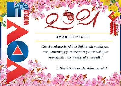 South east asia dxing: lunar new year's greeting from voice of vietnam SOUTH EAST ASIA DXING: Lunar New Year's Greeting From Voice of Vietnam