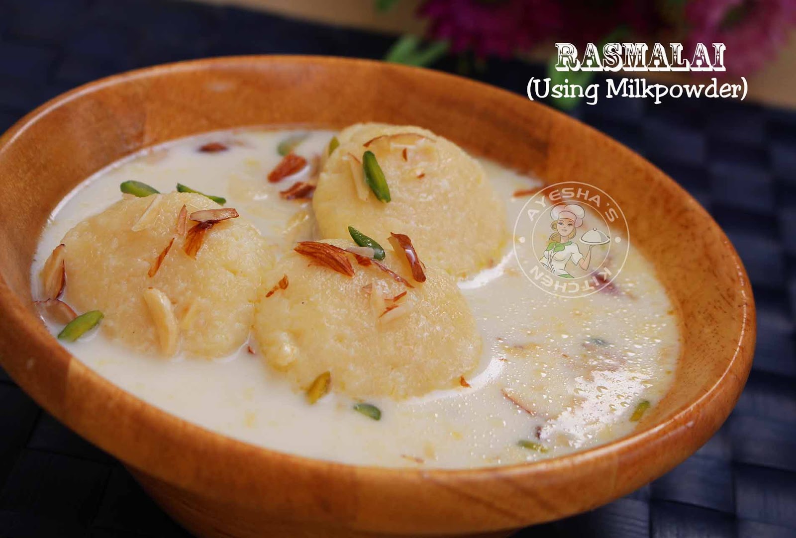 INDIAN DESSERT RASMALAI MILK POWDER RECIPES