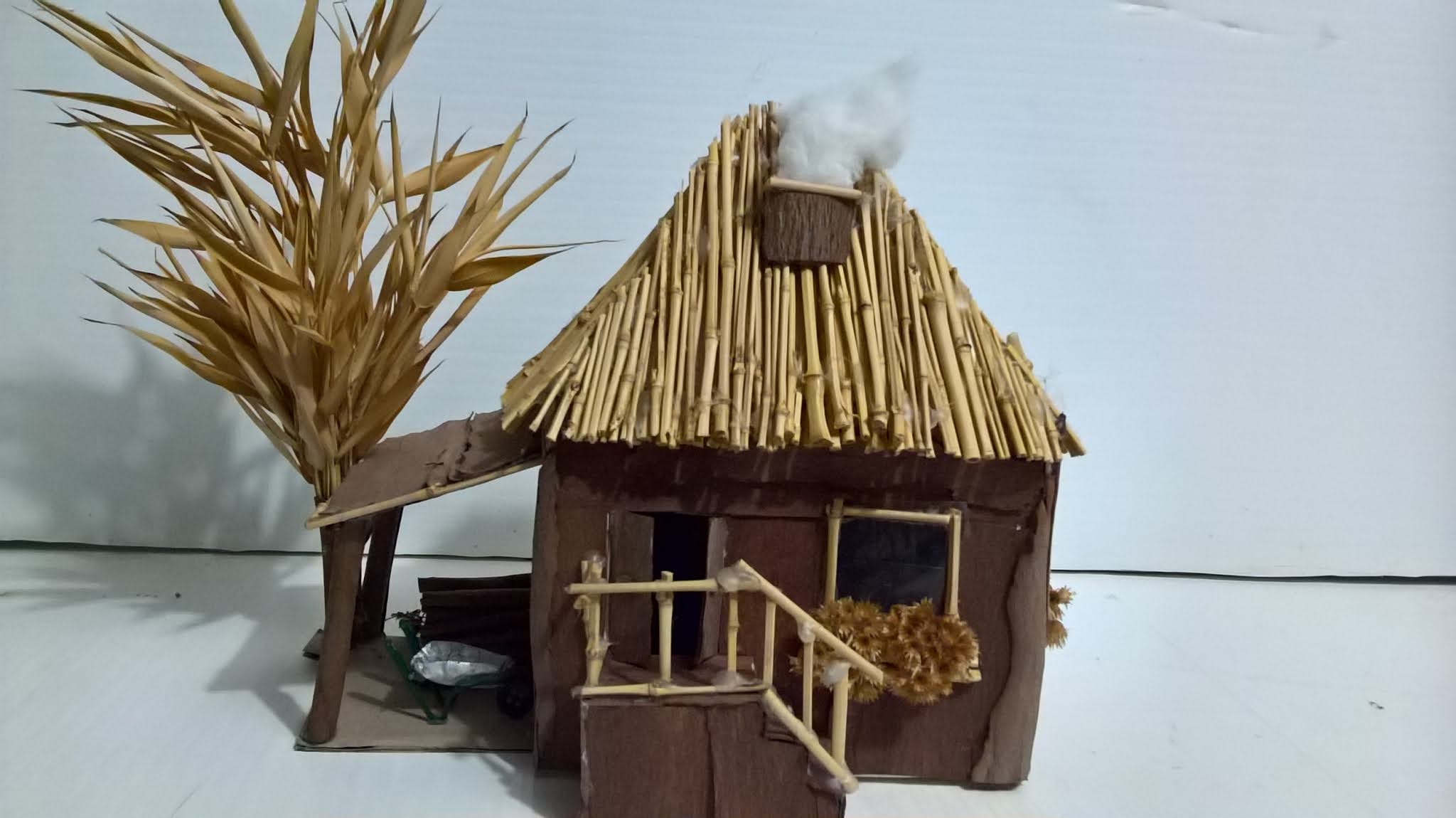Baita Casetta presepe per Natale - tutorial diy fai da te