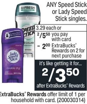 FREE Speed Stick CVS Deals 7-18-7-24 FREE Speed Stick CVS Deals 7-18-7-24