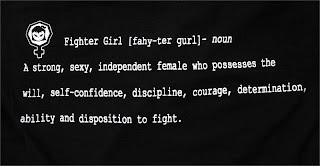 Fighter girls definition T-Shirt