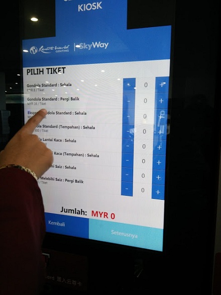 Harga tiket cable car genting 2021