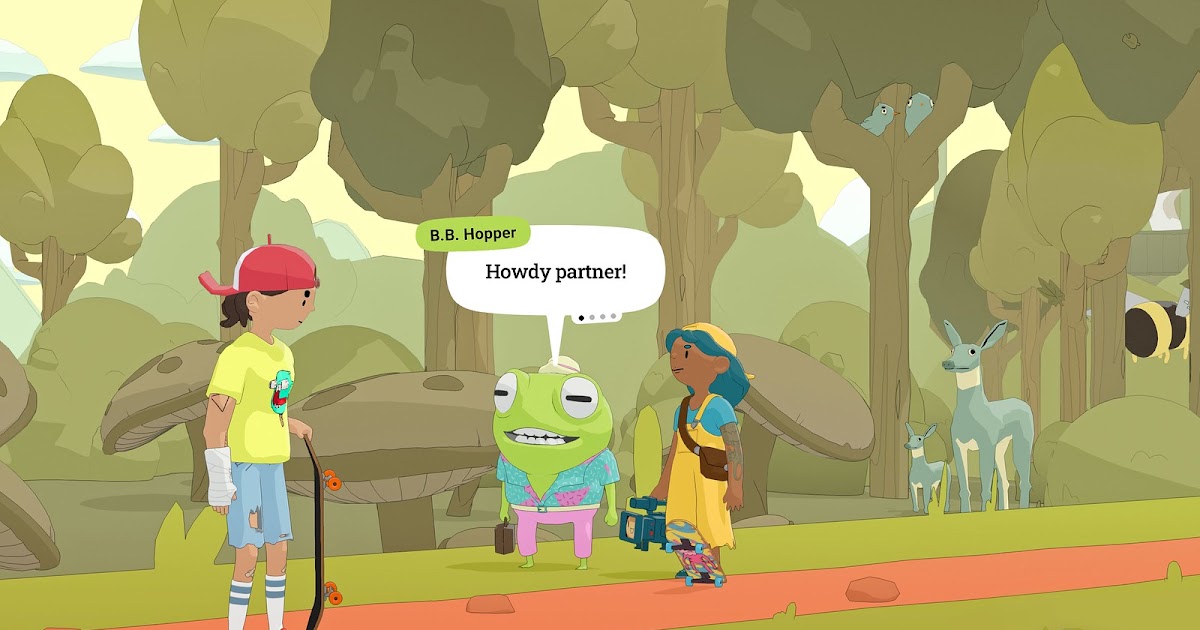 Ollie Ollie World, um dinâmico e relaxante jogo de plataforma chegará