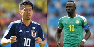 Japón vs Senegal en Copa Mundial Rusia 2018