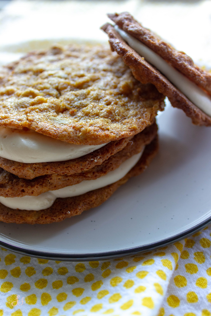Gluten + Dairy Free Oatmeal Cream Pies Simply Samantha