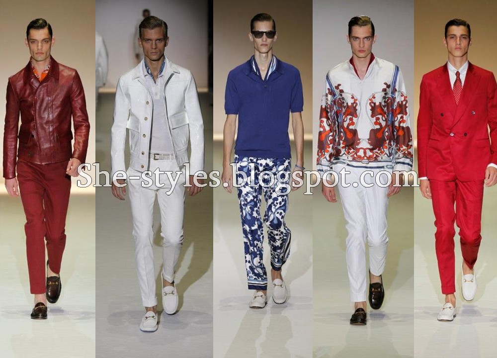 Gucci SpringSummer 2013 Mens Wear Pant Coat | Gucci Men's Dresses | She ...