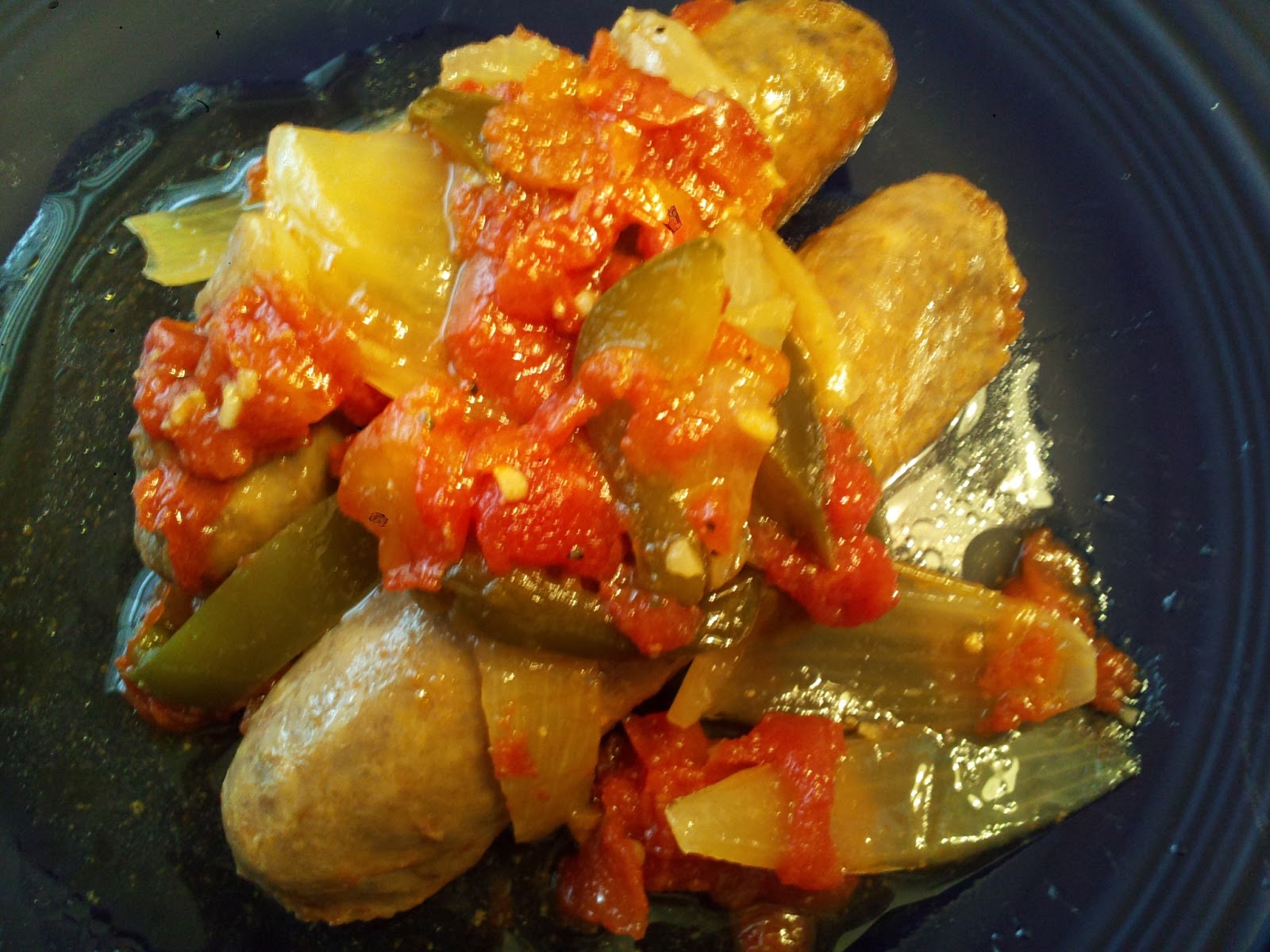 Working House Mom, Wife Sausage, Peppers & Onions Crockpot & Freezer