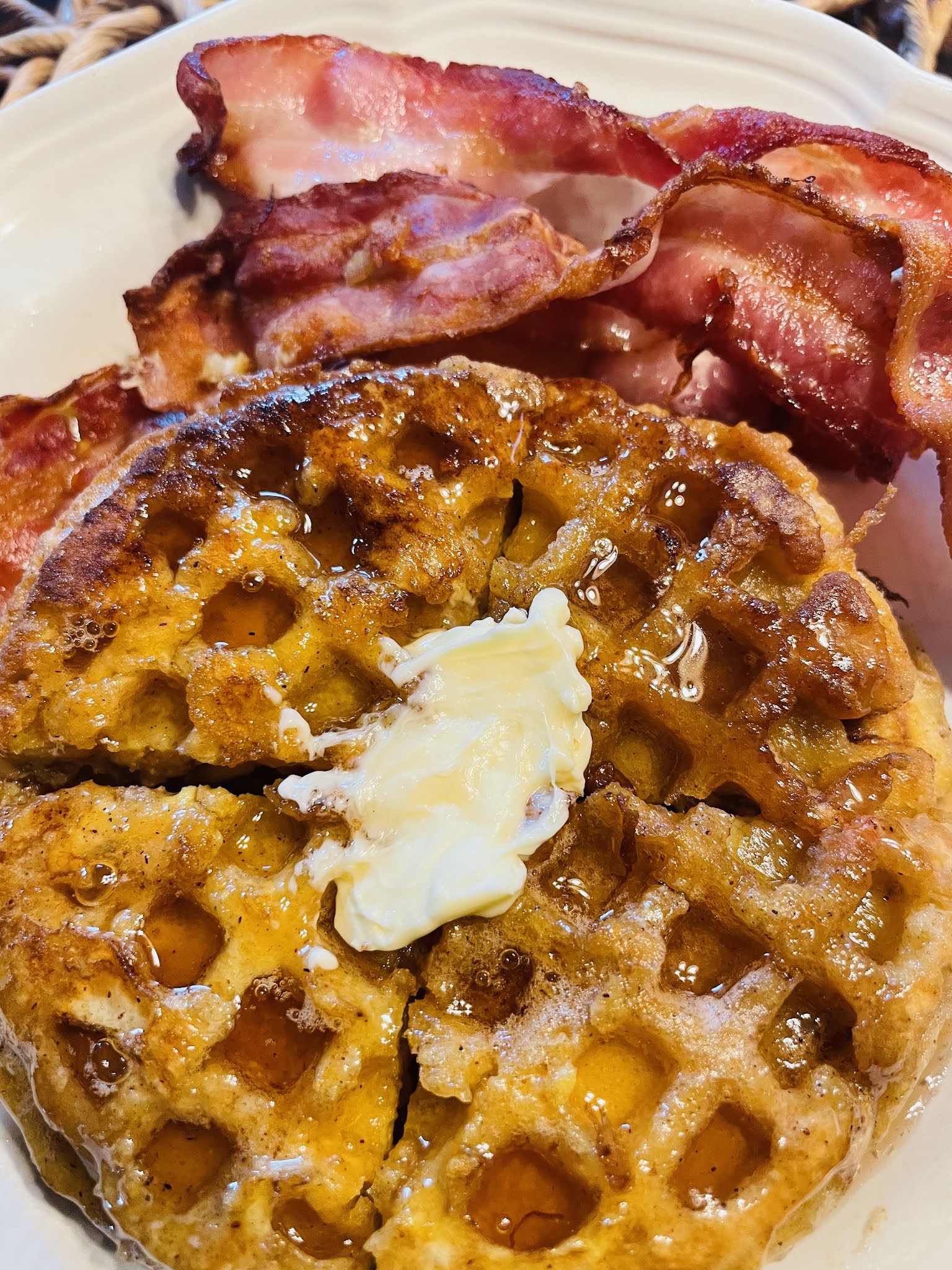 Recipe Momma French toast Waffles