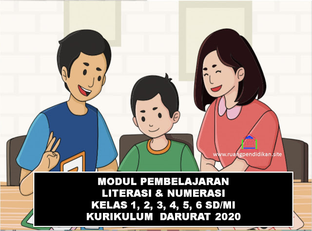 Modul Pembelajaran Literasi Dan Numerasi Kelas 1, 2, 3, 4, 5, 6 SD/MI Kurikulum Darurat Tahun