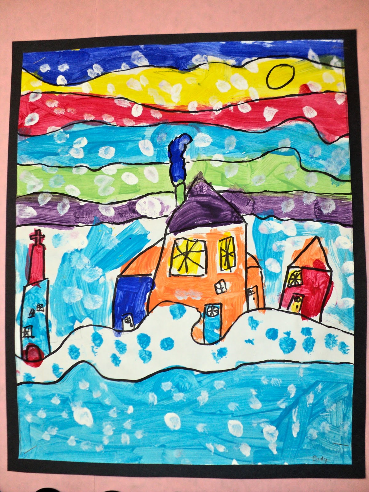 Ted Harrison Paintings Grade Onederful