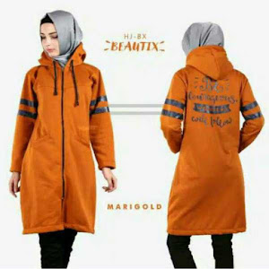 Sweater Hoodie Zipper HiJacket Marigold