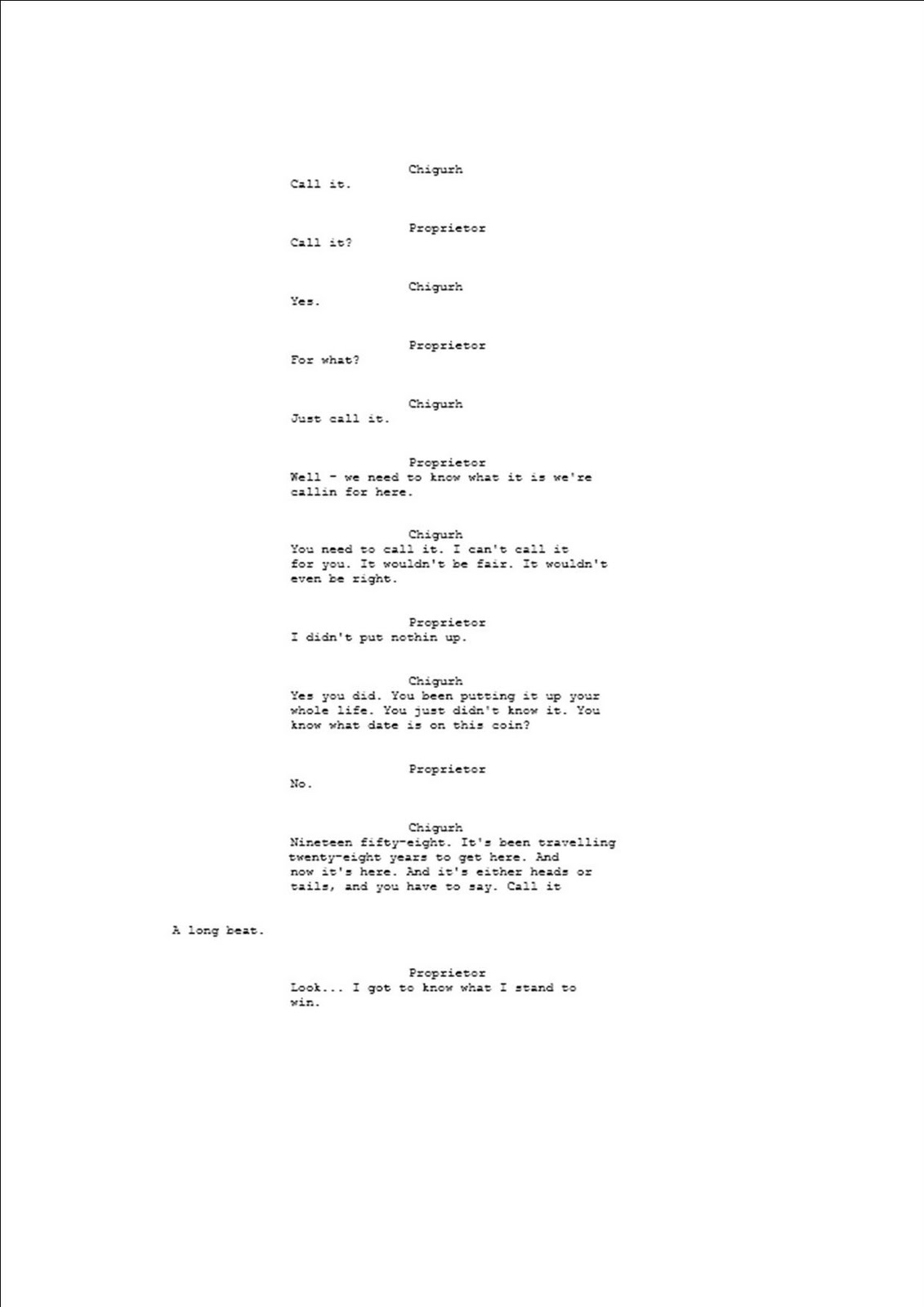 Dairymilkproductions No Country For Old Men Script dairymilkproductions-no-country-for-old-men-script