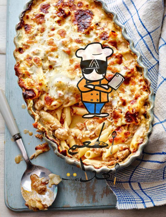 طريقة عمل المكرونة بالبشاميل في 5 خطوات سهلة جدا