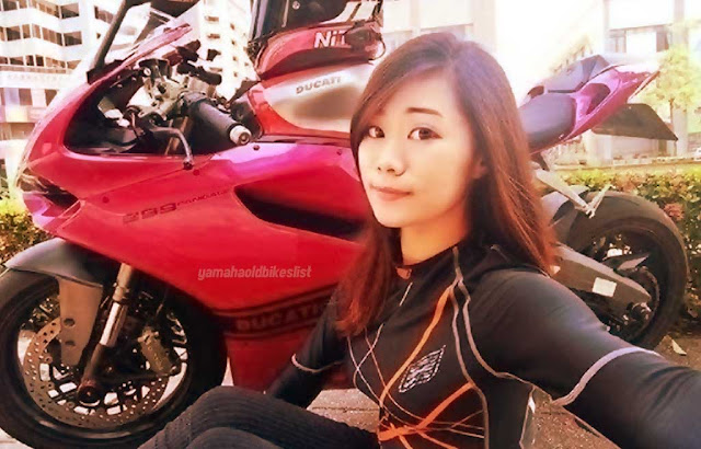 Cute Asian Girl Bikers Images 