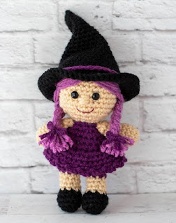 PATRON GRATIS BRUJA AMIGURUMI 45198