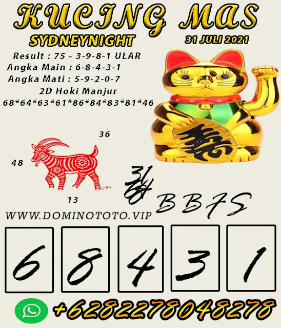 Prediksi Syair Sydney 31 Juli 2021 Syair Togel Pangkalantoto