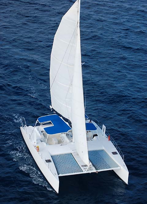 hire a catamaran