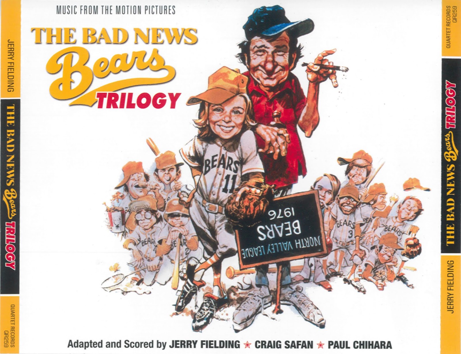 Soundtrack Covers: The Bad News Bears Trilogy (Jerry Fielding Craig