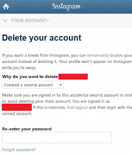 How to delete Instagram account permanently step by step
