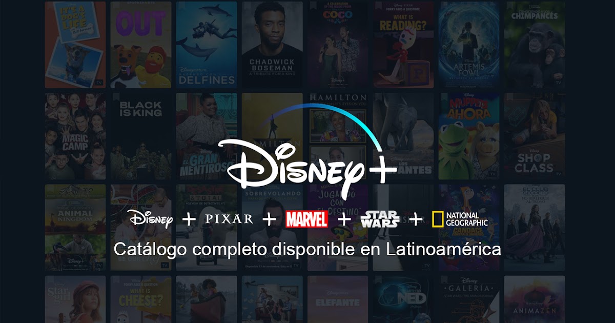 Catálogo completo del contenido de Disney+ Latinoamérica Portal Disney