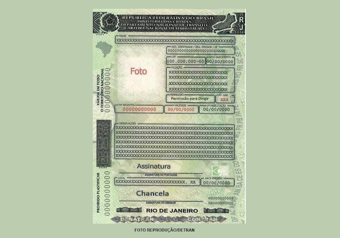 Nova CNH terá validade de 10 anos