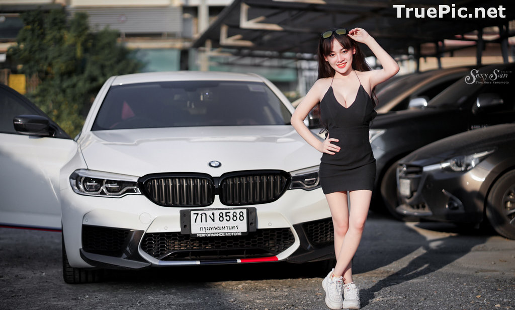 Image Thailand Model - จุ๊ปเปอร์ จุ๊ป - Sexy Black Car Girl - TruePic.net - Picture-18
