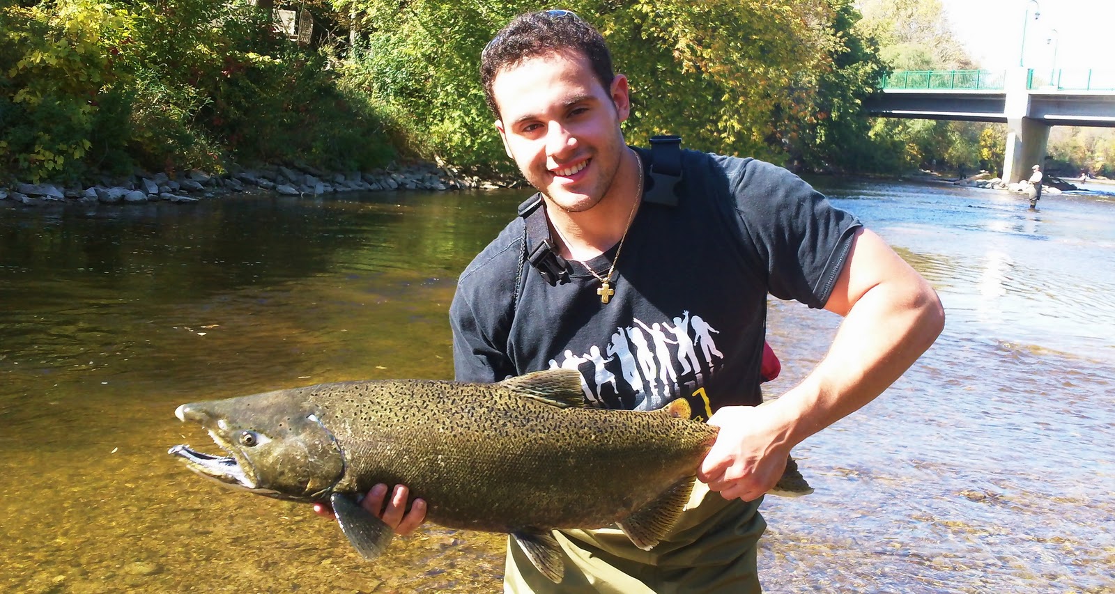 Illinois Wisconsin Fishing milwaukee river king salmon fishing