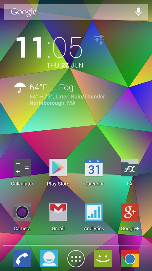 Nexus Triangles LWP v3.04 Nexus Triangles LWP v3.04