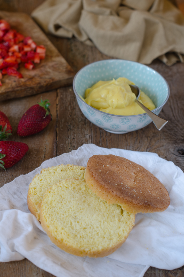 pan di spagna montato a caldo -ricetta di iginio massari-