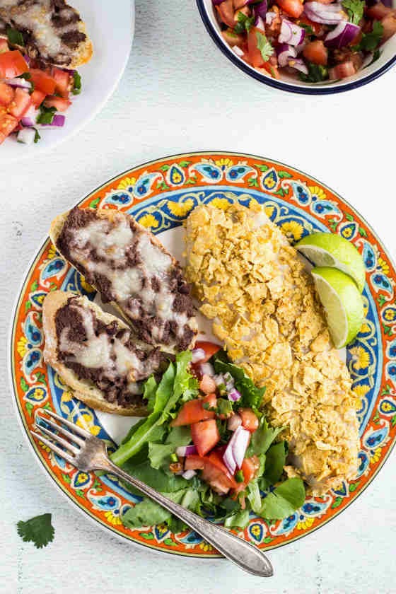 Oven Baked TortillaCrusted Tilapia Recipe Pinoy Food Island