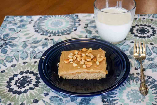 Peanut Butter Sheet Cake