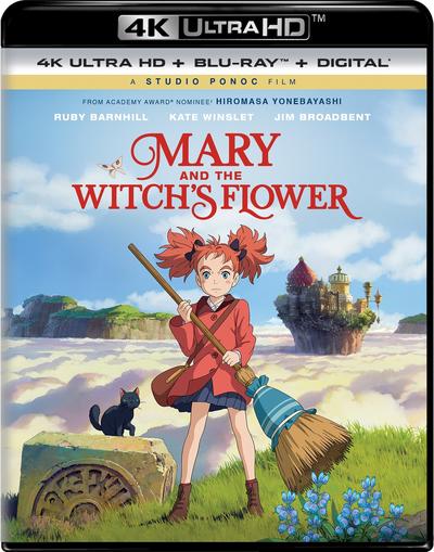 Meari To Majo No Hana [Mary And The Witch's Flower] (2017) 2160p HDR BDRip Dual Latino-Japonés [Subt. Esp] (Animación. Fantástico)