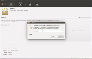 proses instalasi  driver cq40 di ubuntu