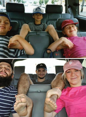 15 Peoples Recreated their Childhood Photos