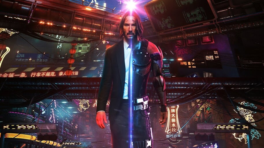 Cyberpunk 2077, Keanu Reeves, Johnny Silverhand, 4K, #5.1331 Wallpaper