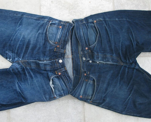 loomstate: How to size 1947 and 1955 Levi's 501... for Julian