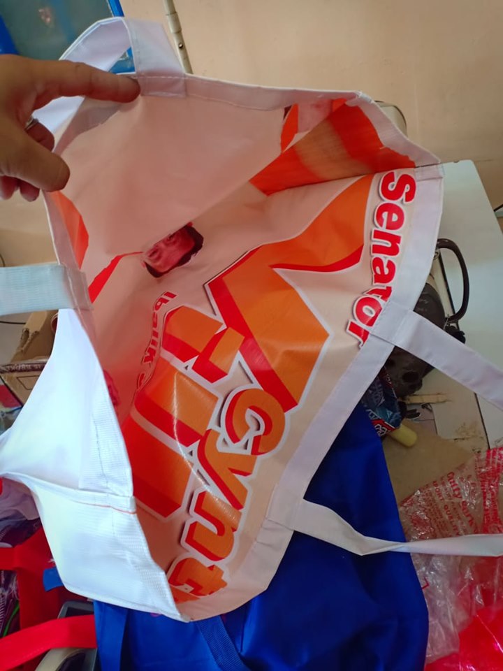 Purple Plum Fairy Recycled Tarpaulins Used During Elections as Source