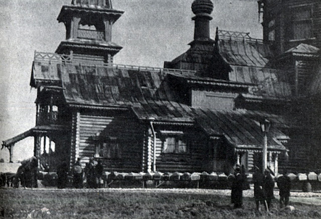 Во время эпидемии холеры в Санкт-Петербурге в 1908 году