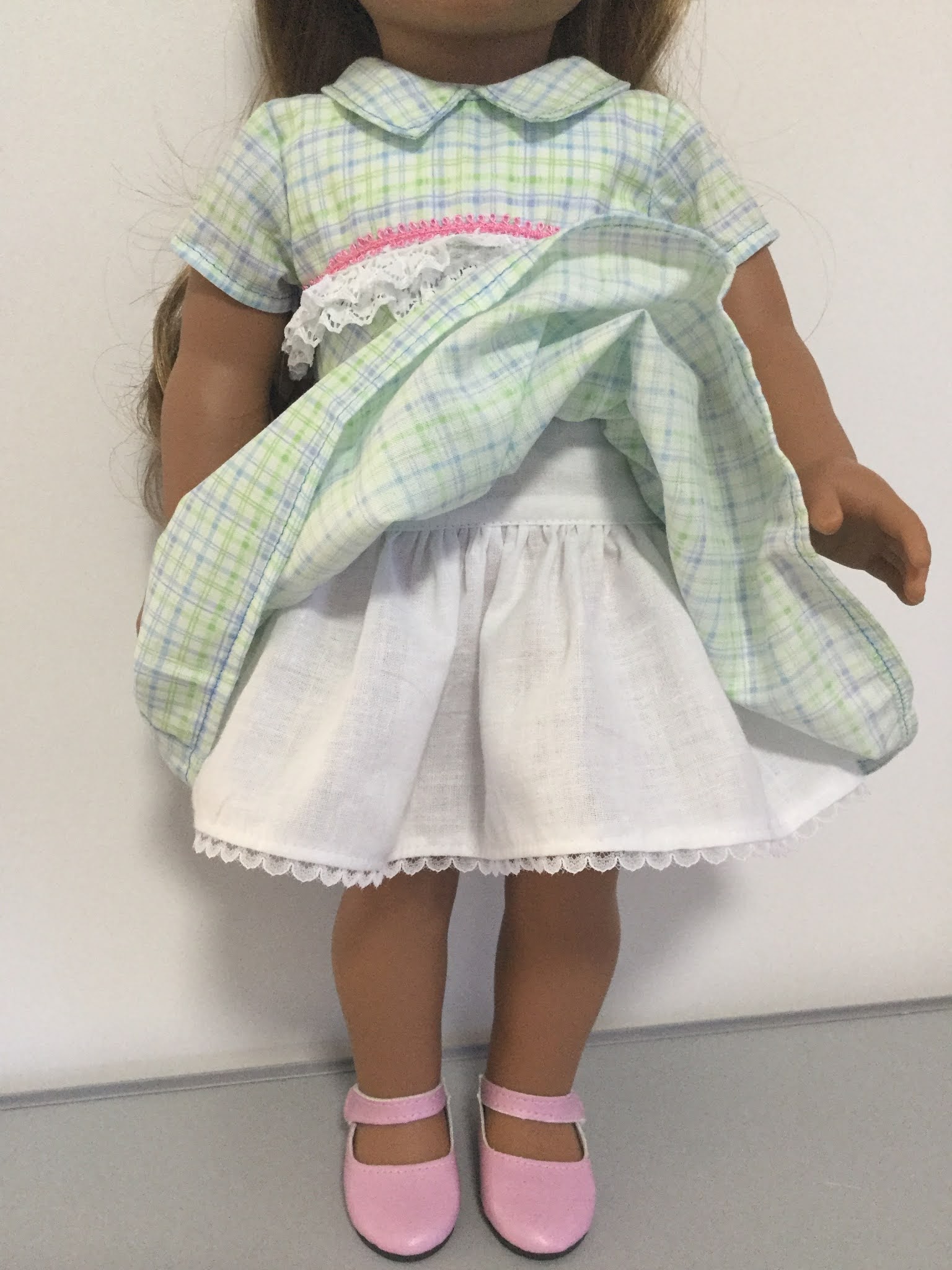 Doll Clothes Patterns by Valspierssews Free Petticoat pattern for 18