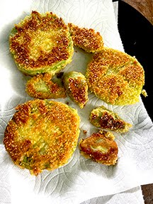 Victory Garden Fried Green Tomatoes (GF) (DF)