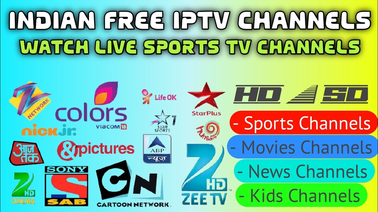 Letest All Indian IPTV Channels M3U8 Playlist Links Free IPTV M3U8