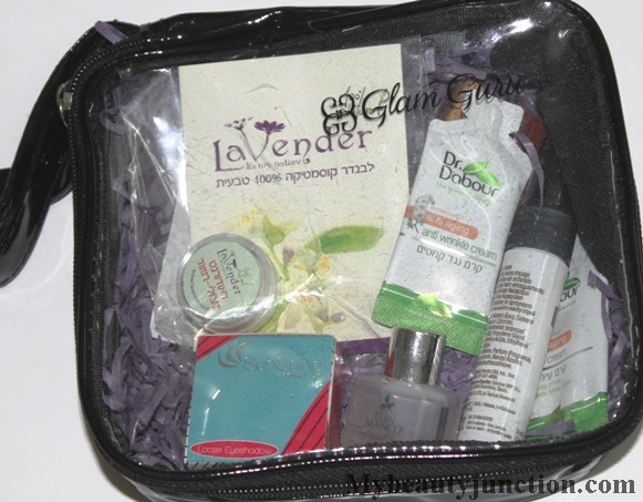 Glam Guru Israel March 2014 beauty box 6 review, unboxing